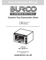 Preview for 1 page of Burco CTCO02 User Instruction Manual