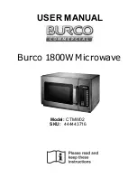 Burco CTMW02 User Manual предпросмотр