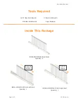 Предварительный просмотр 3 страницы Burco Redi Rack PRM-27 Assembly & Instruction Manual