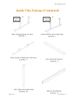 Предварительный просмотр 4 страницы Burco Redi Rack PRM-27 Assembly & Instruction Manual