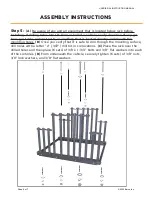 Preview for 6 page of Burco REDIRACKS V Series Assembly & Instruction Manual