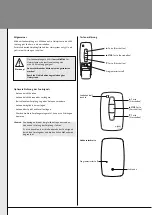 Предварительный просмотр 2 страницы Burda BRFE203 Operating Instructions Manual