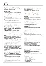 Предварительный просмотр 4 страницы Burda BTURCAC200V Instructions For Use Manual