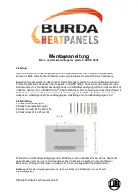 Burda CLASSIC HEAT Assembly Instructions Manual предпросмотр