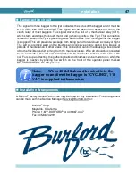 Preview for 49 page of Burford 2200M Manual