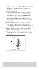 Предварительный просмотр 4 страницы BURG-WACHTER Door eGuard 8200 Manual