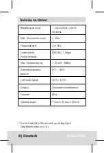 Preview for 6 page of Burg Wächter BURGsmart Plug 2142 Assembly And User Manuals