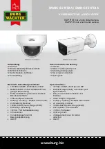 Предварительный просмотр 1 страницы Burg Wächter BWNC-821FBIA Quick Manual