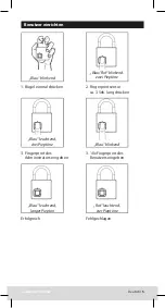 Предварительный просмотр 5 страницы Burg Wächter Scan & Lock 610/53 Operation Instructions Manual