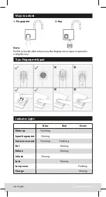 Предварительный просмотр 10 страницы Burg Wächter Scan & Lock 610/53 Operation Instructions Manual