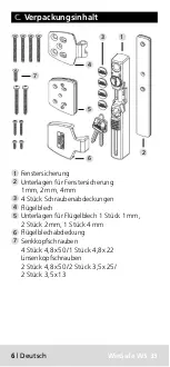 Предварительный просмотр 4 страницы Burg Wächter WS 33 Assembly And User'S Manual