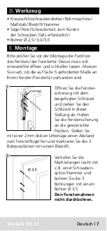 Предварительный просмотр 5 страницы Burg Wächter WS 33 Assembly And User'S Manual