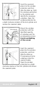 Предварительный просмотр 15 страницы Burg Wächter WS 33 Assembly And User'S Manual