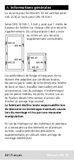 Предварительный просмотр 20 страницы Burg Wächter WS 33 Assembly And User'S Manual