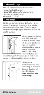 Предварительный просмотр 32 страницы Burg Wächter WS 33 Assembly And User'S Manual