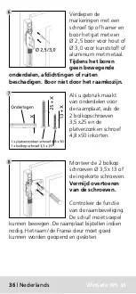 Preview for 34 page of Burg Wächter WS 33 Assembly And User'S Manual