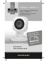 Preview for 1 page of BURG WATCHER BURGcam SMART 302 Quick Installation Manual