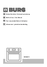 Burg BEB8DT.1 User Manual предпросмотр