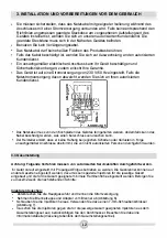 Предварительный просмотр 14 страницы Burg BGF90AK Operating And Installation Instructions