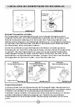 Предварительный просмотр 15 страницы Burg BGF90AK Operating And Installation Instructions