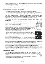 Предварительный просмотр 7 страницы Burg BKG124A+ User Manual