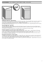 Предварительный просмотр 9 страницы burgbad Free M1213 Fitting Instructions And Operating Manual