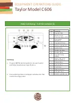 Предварительный просмотр 4 страницы BURGER KING Taylor 632 Equipment Operation Manual