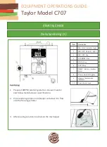 Предварительный просмотр 42 страницы BURGER KING Taylor 632 Equipment Operation Manual