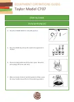 Предварительный просмотр 43 страницы BURGER KING Taylor 632 Equipment Operation Manual