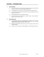 Preview for 3 page of Burgess Slimfold Tables Handling, Operation & Maintenance Manual