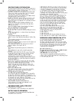 Предварительный просмотр 11 страницы Burigotto copa Instructions For Use Manual