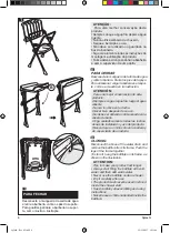 Предварительный просмотр 8 страницы Burigotto SPLASH XBA3043 Manual