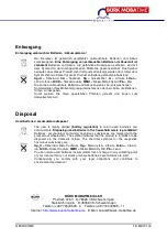 Preview for 23 page of Bürk Mobatime ST1005 Operating Manual