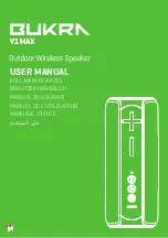 Предварительный просмотр 1 страницы BURKA V1 MAX User Manual