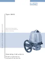 Предварительный просмотр 1 страницы Burkert 3005 Operating Instructions Manual