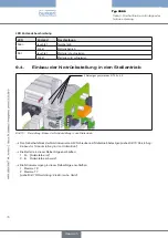 Preview for 72 page of Burkert 3005 Operating Instructions Manual