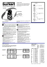 Preview for 5 page of Burkert 5413 Series Operating Instructions