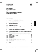 Preview for 24 page of Burkert 6510 Operating Instructions Manual