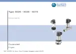 Burkert 8026 Quick Start Manual предпросмотр