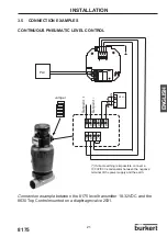 Предварительный просмотр 21 страницы Burkert 8170 Instruction Manual