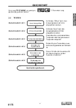 Предварительный просмотр 145 страницы Burkert 8170 Instruction Manual