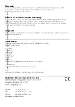 Preview for 2 page of Burkert 8285 Instruction Manual