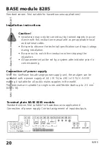 Preview for 20 page of Burkert 8285 Instruction Manual