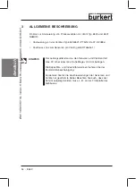 Preview for 54 page of Burkert 8642 Operating Instructions Manual