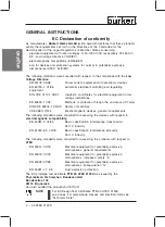 Preview for 4 page of Burkert AC10 4-PD56 Series Operating Instructions Manual