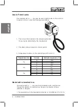 Preview for 8 page of Burkert AC10 4-PD56 Series Operating Instructions Manual