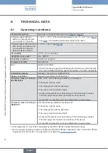 Preview for 22 page of Burkert Flowave 8098 Operating Instructions Manual