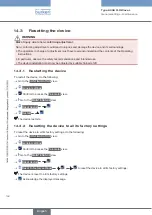 Preview for 142 page of Burkert Flowave 8098 Operating Instructions Manual