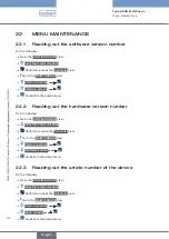 Preview for 310 page of Burkert Flowave 8098 Operating Instructions Manual