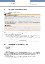 Preview for 34 page of Burkert MS08 Operating Instructions Manual